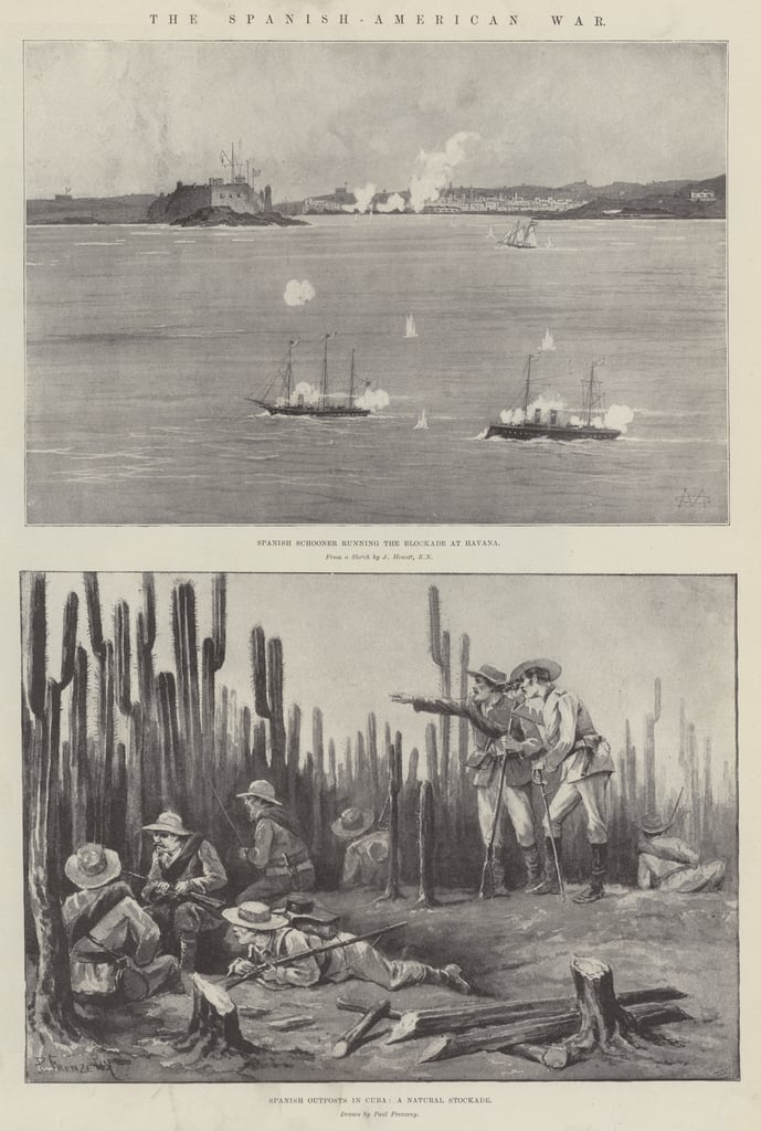 La guerra ispanoamericana Charles Auguste Loye